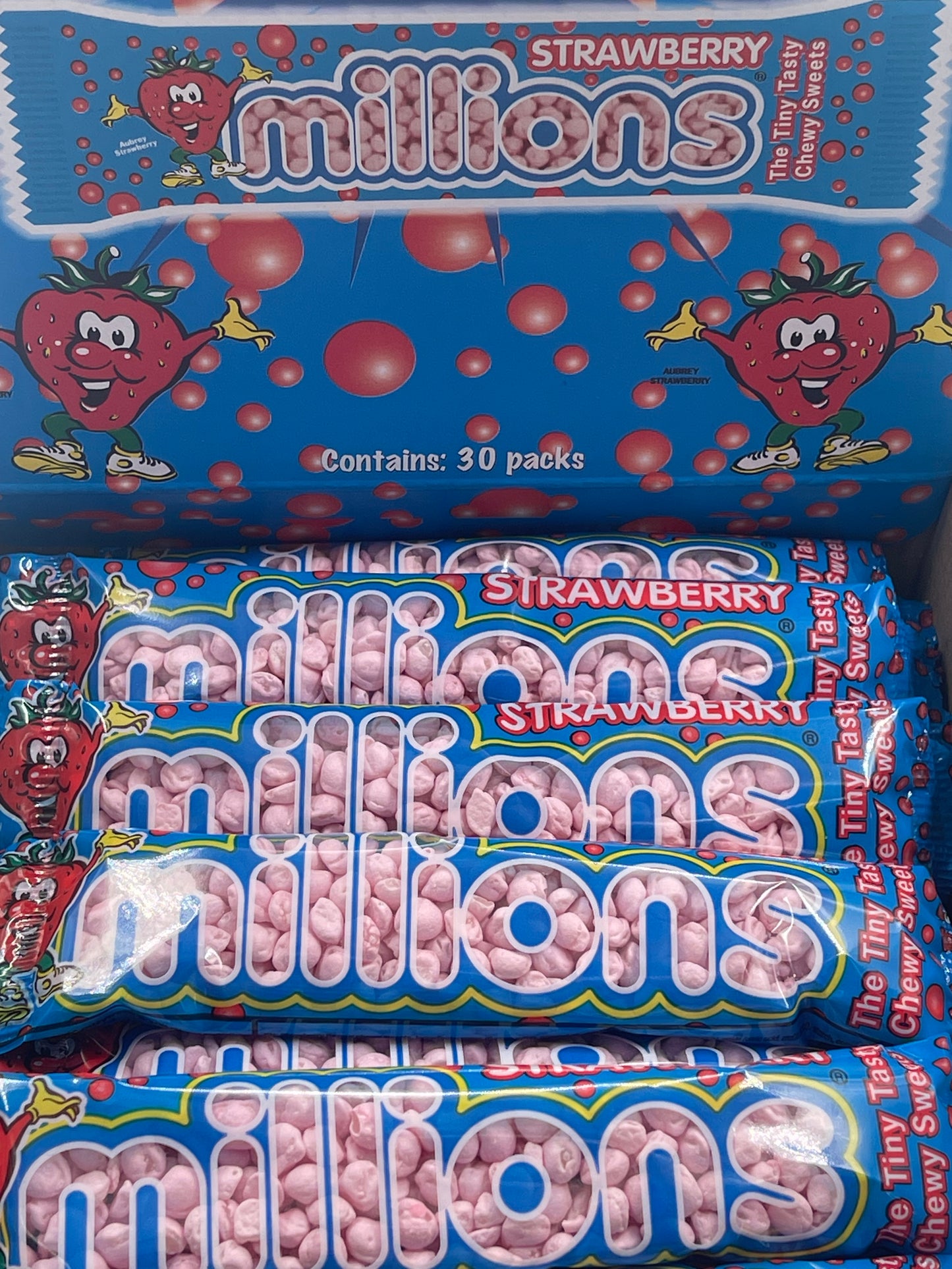 *SPECIAL* Millions Strawberry Tubes 45g