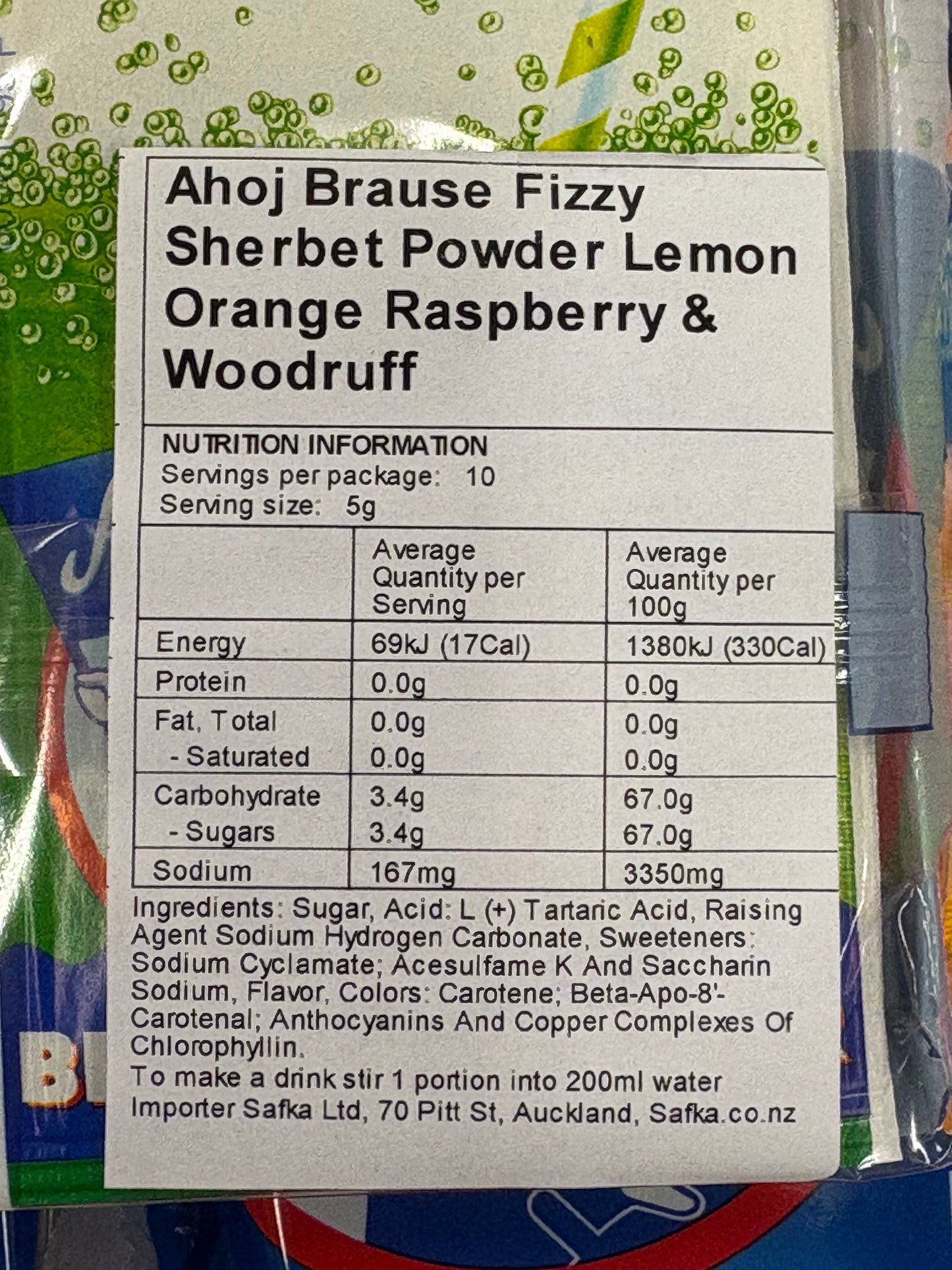 Ahoj-Brause Sherbet Powder
