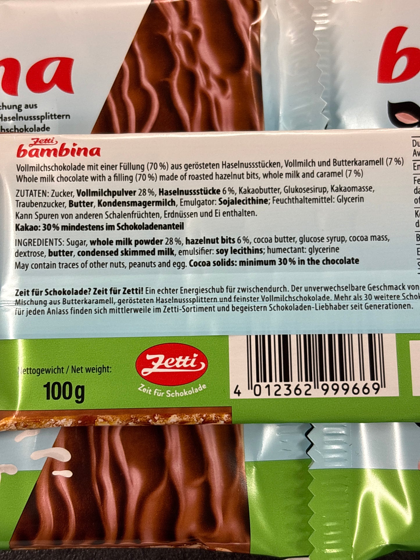 Zetti Bambina Chocolate REDUCED