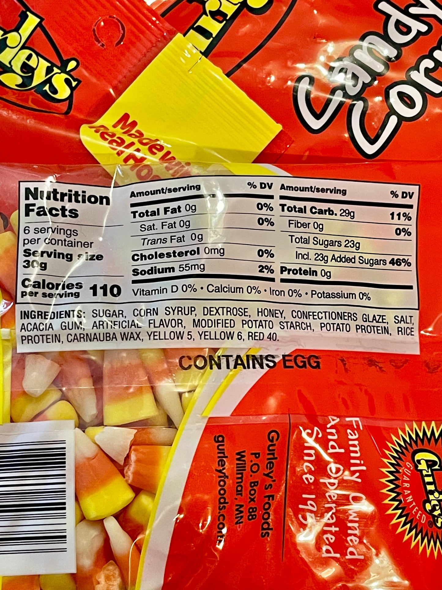 Gurley’s Candy Corn 142g