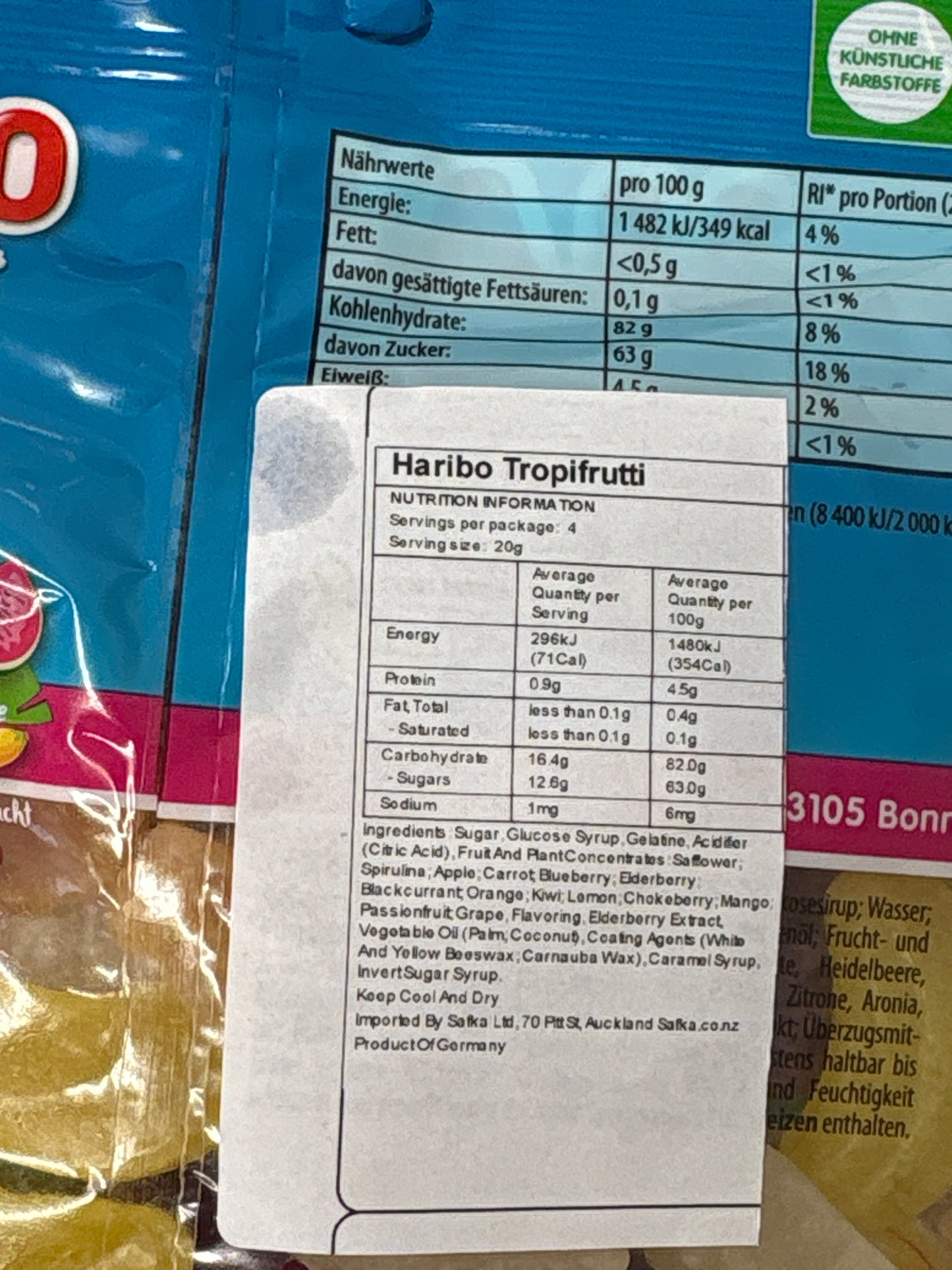 Haribo Tropifrutti 175g
