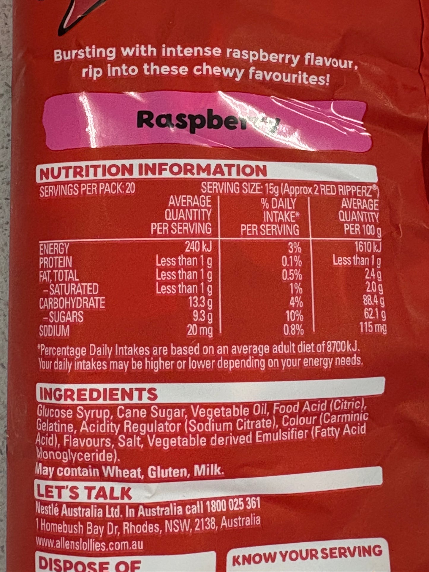 Allen’s Red Ripperz