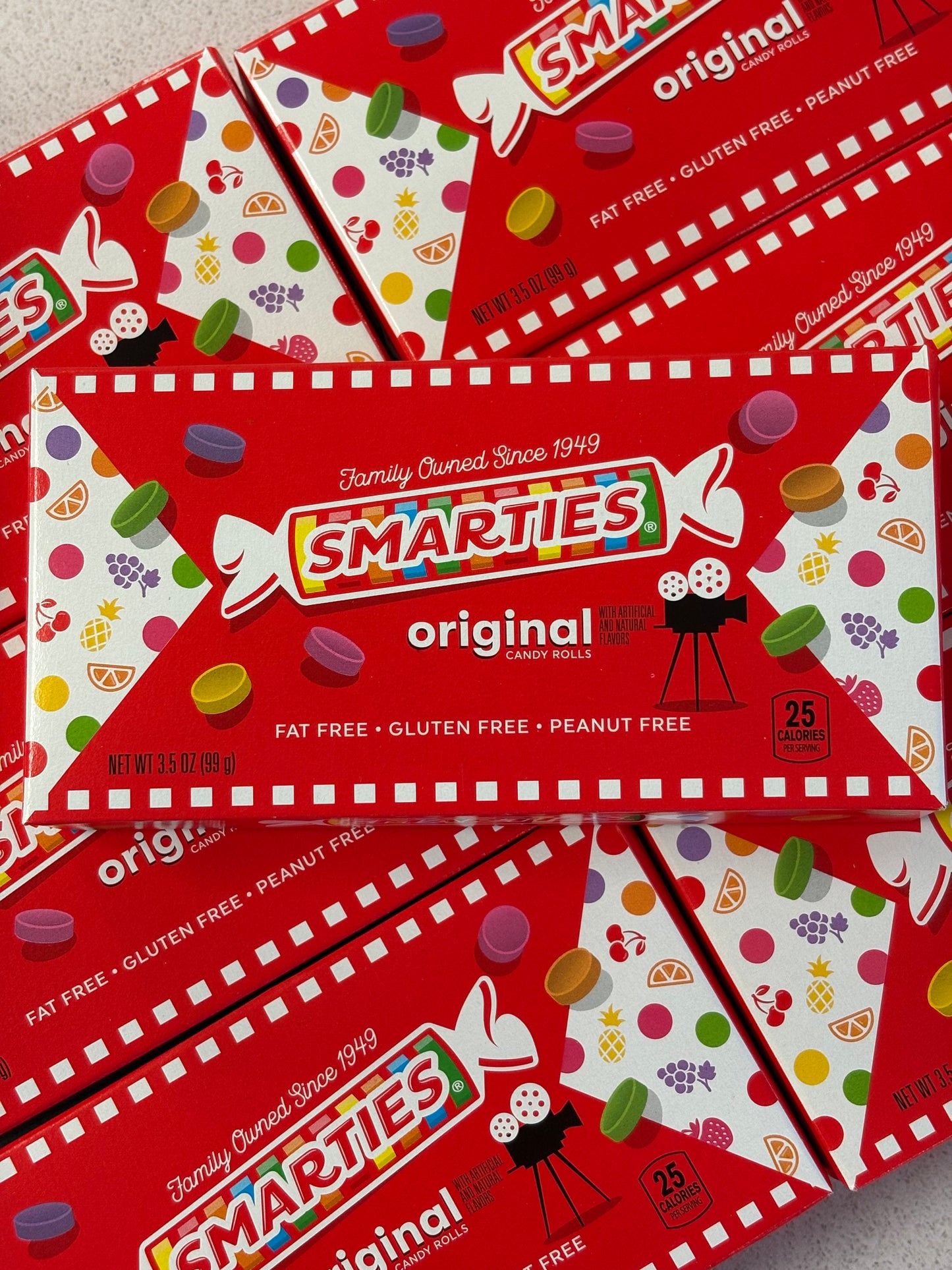 Smarties Candy Rolls Theatre Box 99g