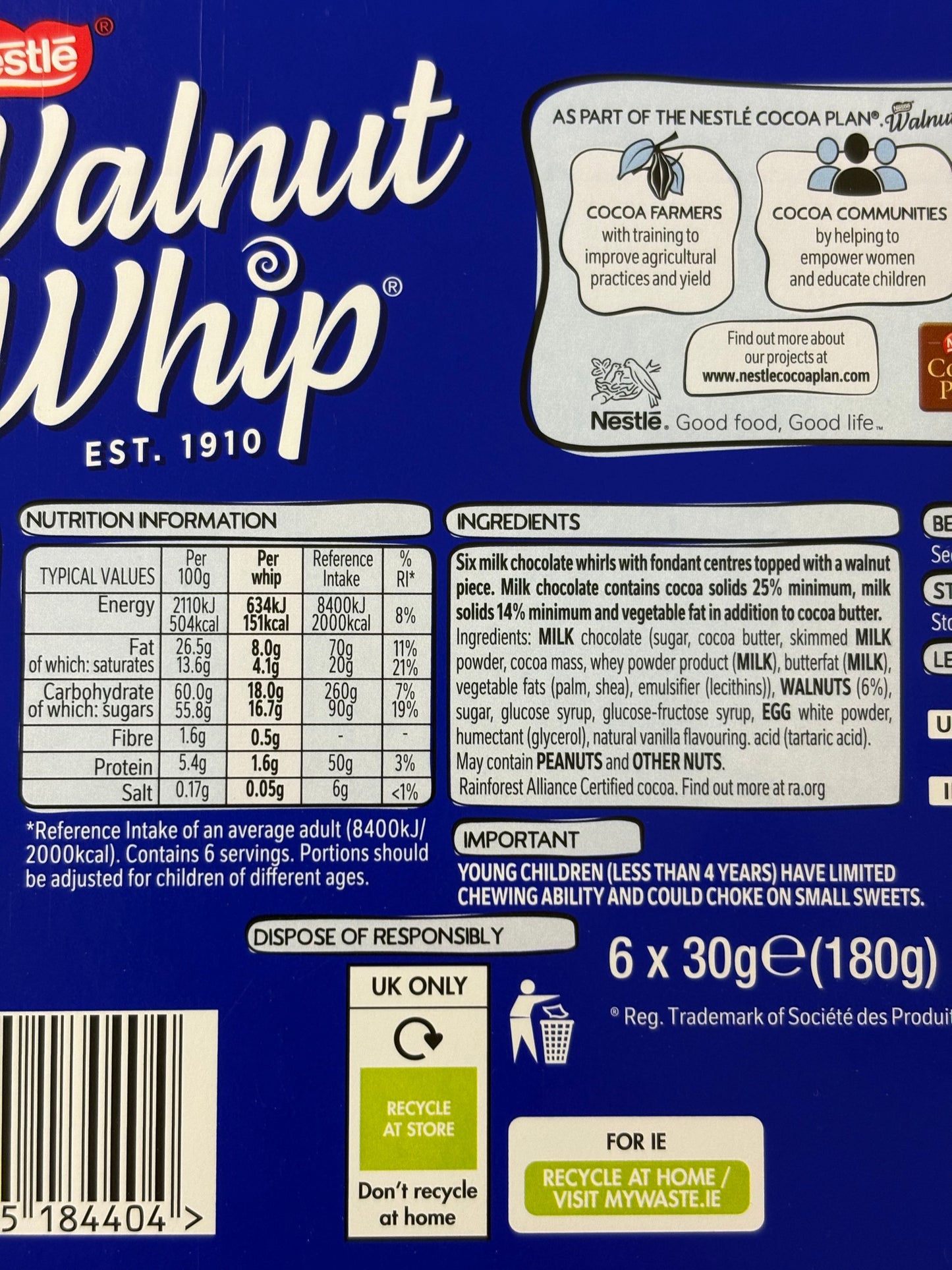 Nestle Walnut Whip