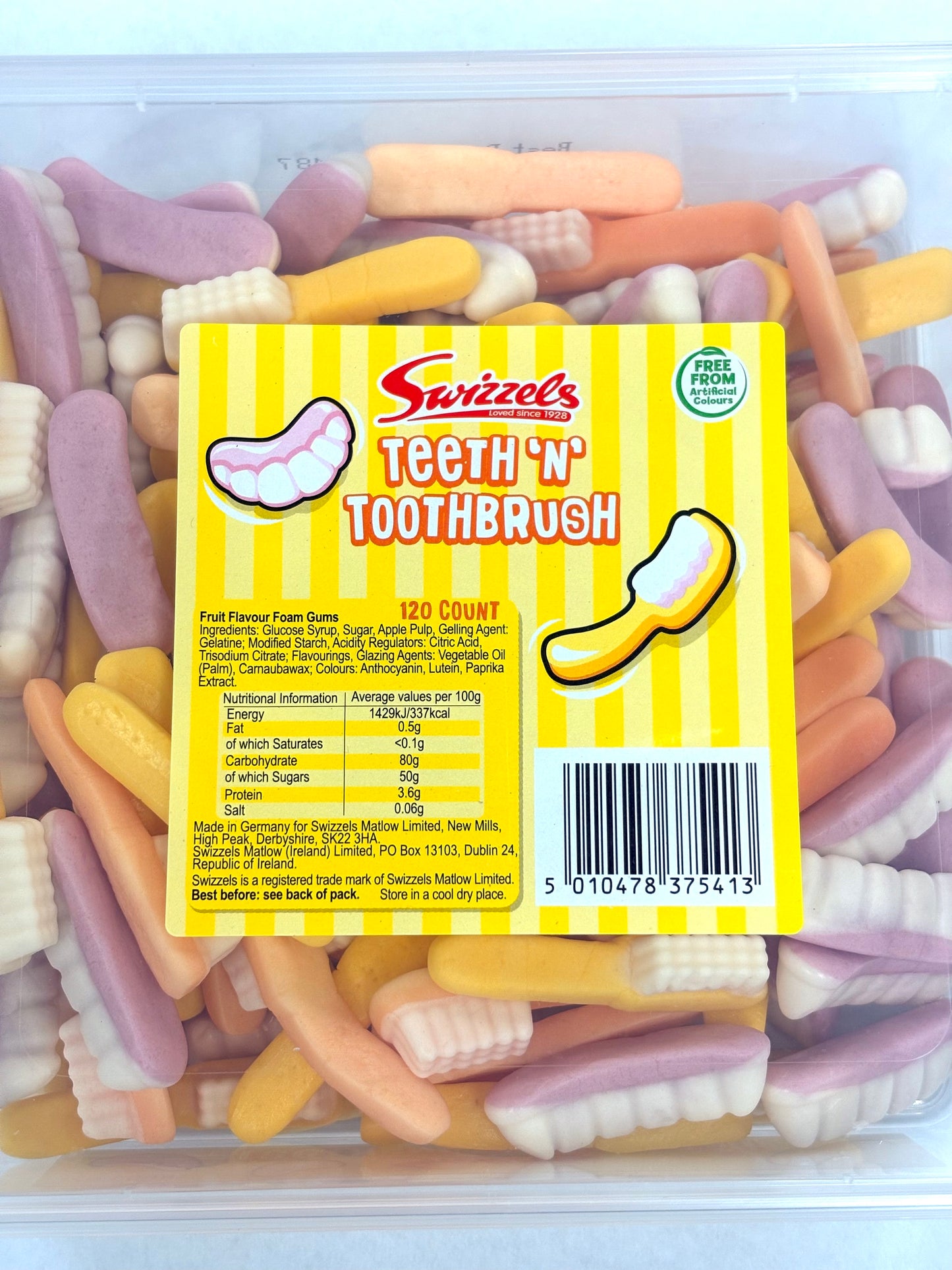 Swizzels Teeth ‘n’ Toothbrush