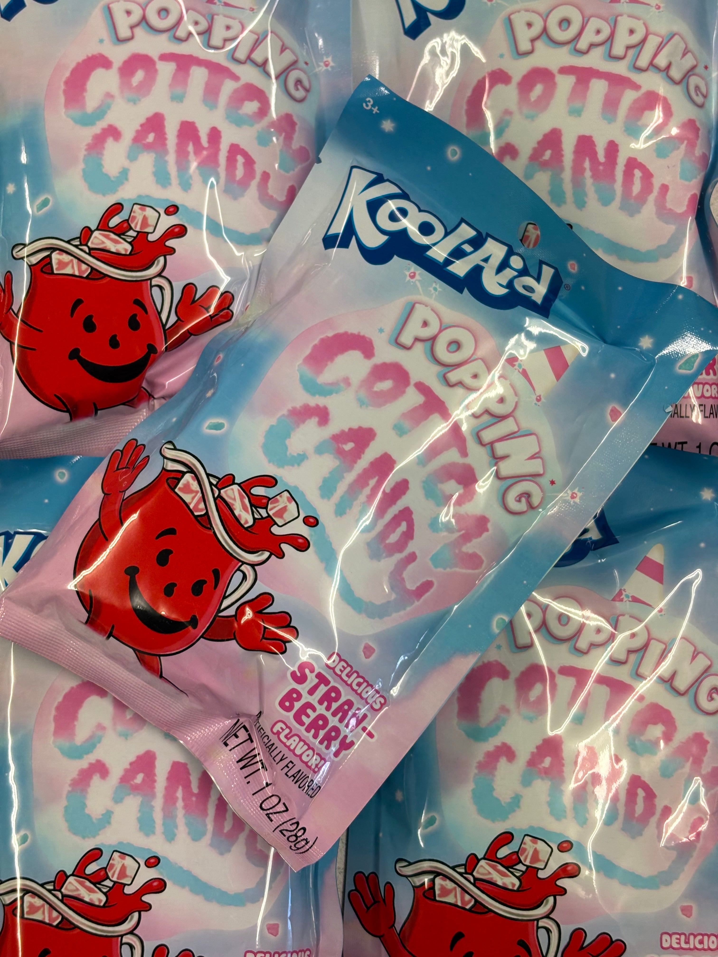 Kool-Aid Popping Cotton Candy