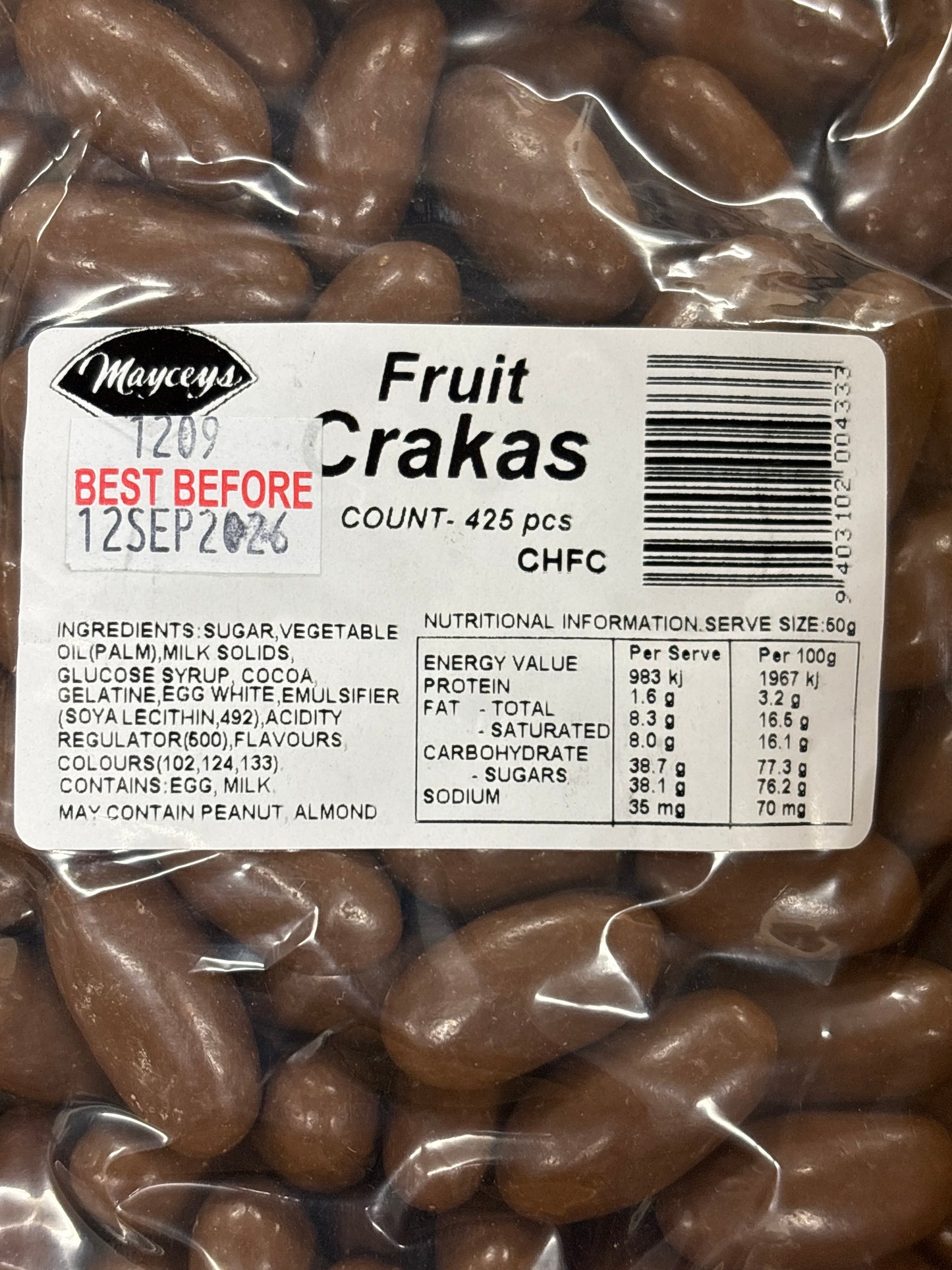 Chocolate Clangers/Crakas (Clinkers)