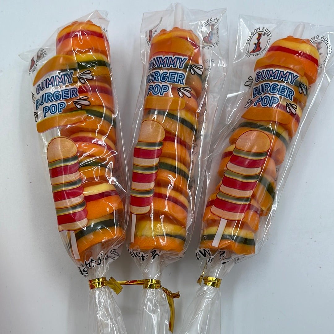 Gummy Burger Pop