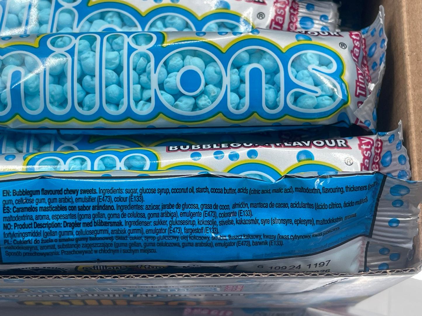 *SPECIAL* Millions Bubblegum Tubes 45g