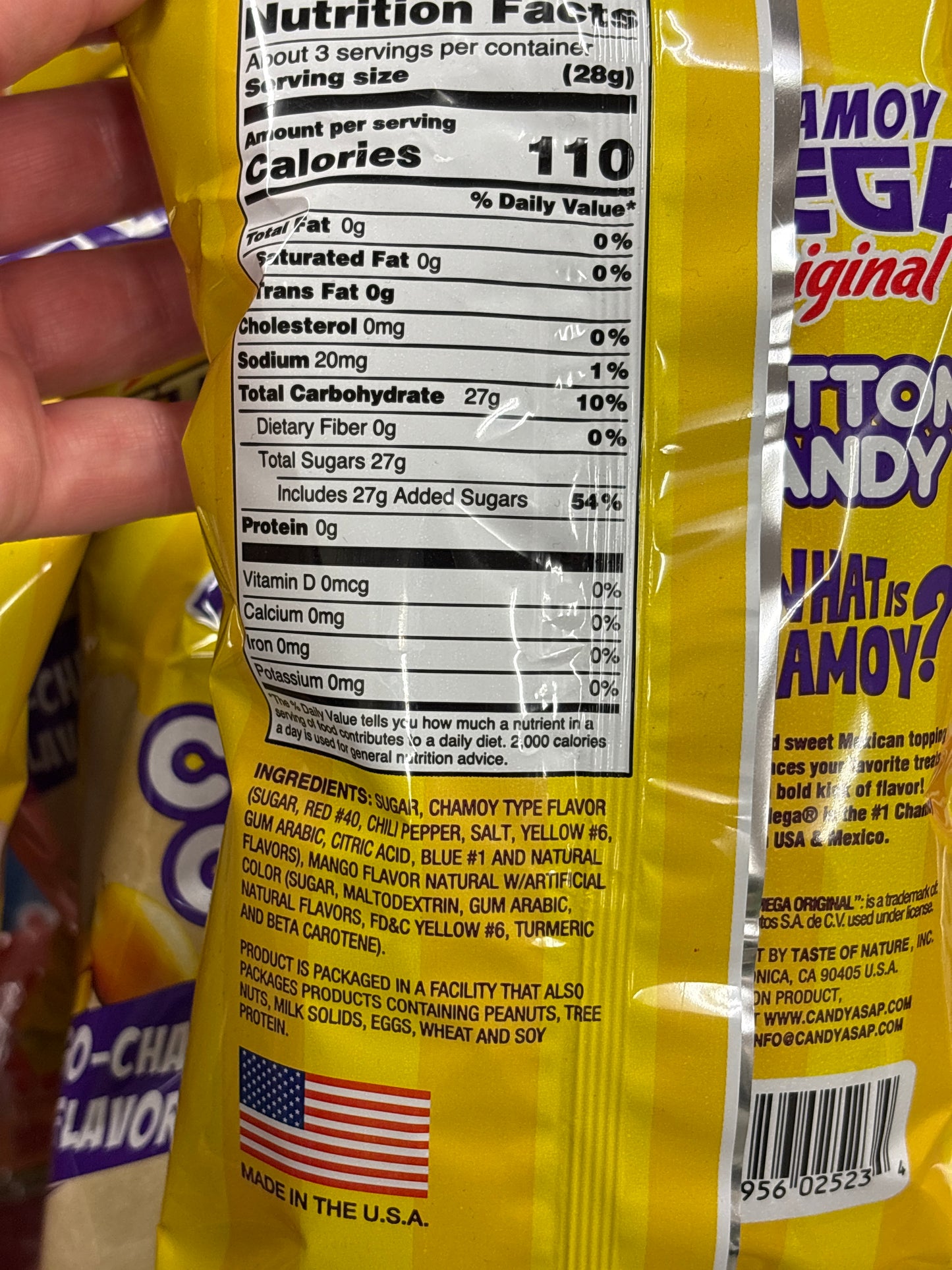 Chamoy Mega Cotton Candy SPECIAL