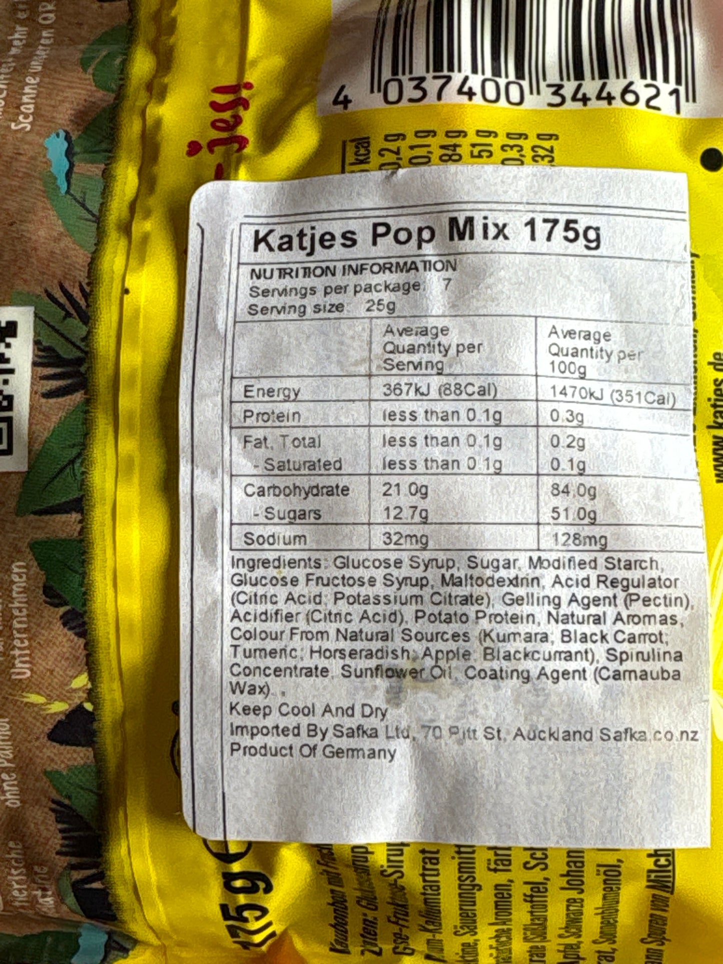 Katjes Pop Mix 175g