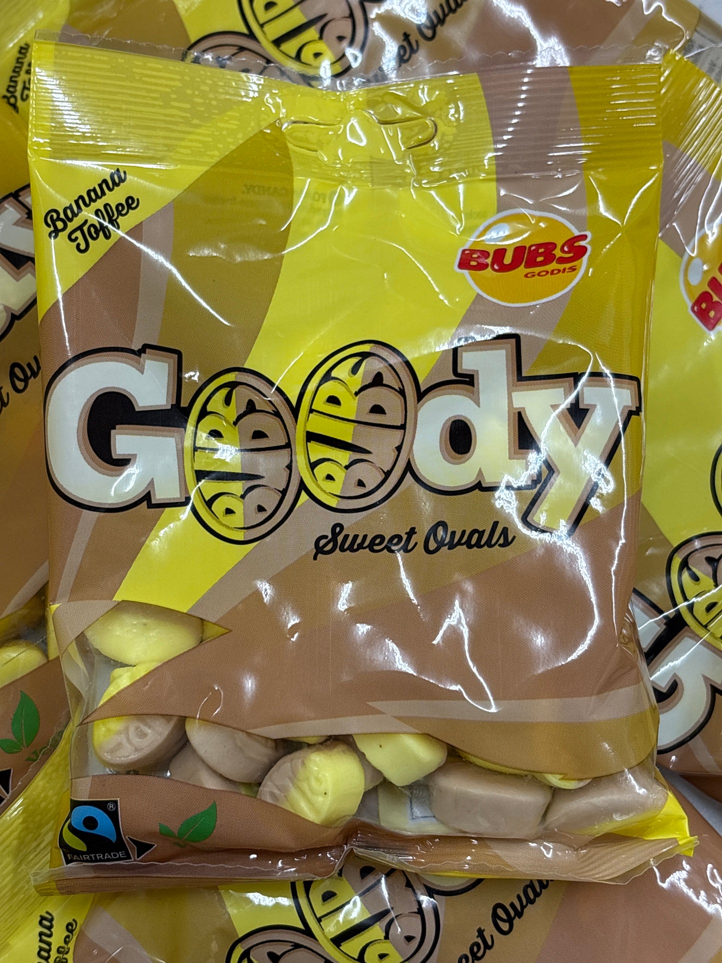 Bubs Goody Banana Toffee Ovals 90g