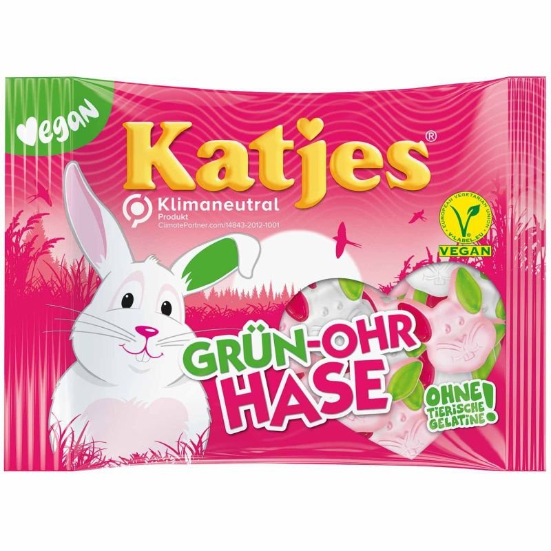 Katjes Green Eared Bunny 175g