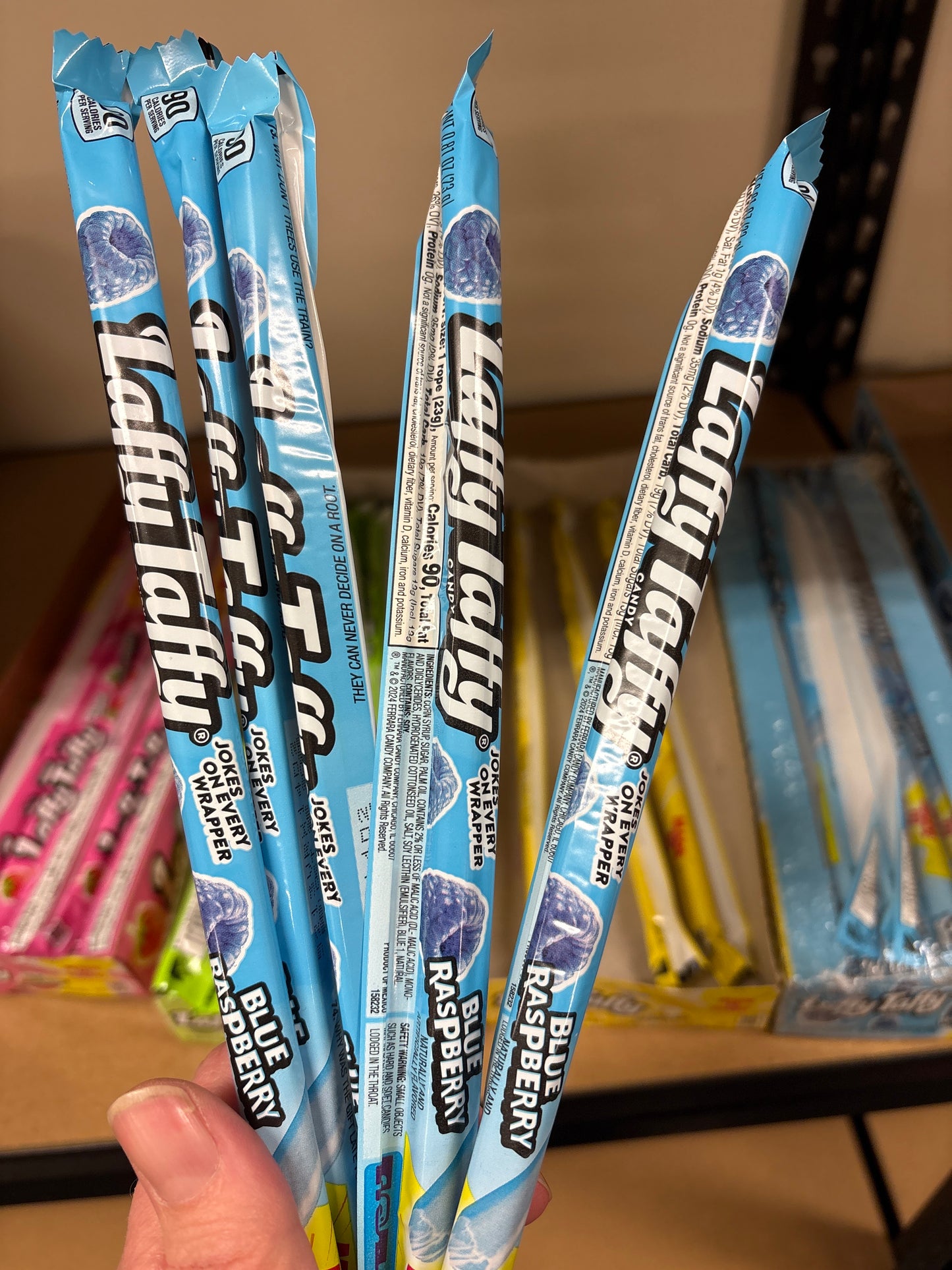 Laffy Taffy Blue Raspberry Ropes