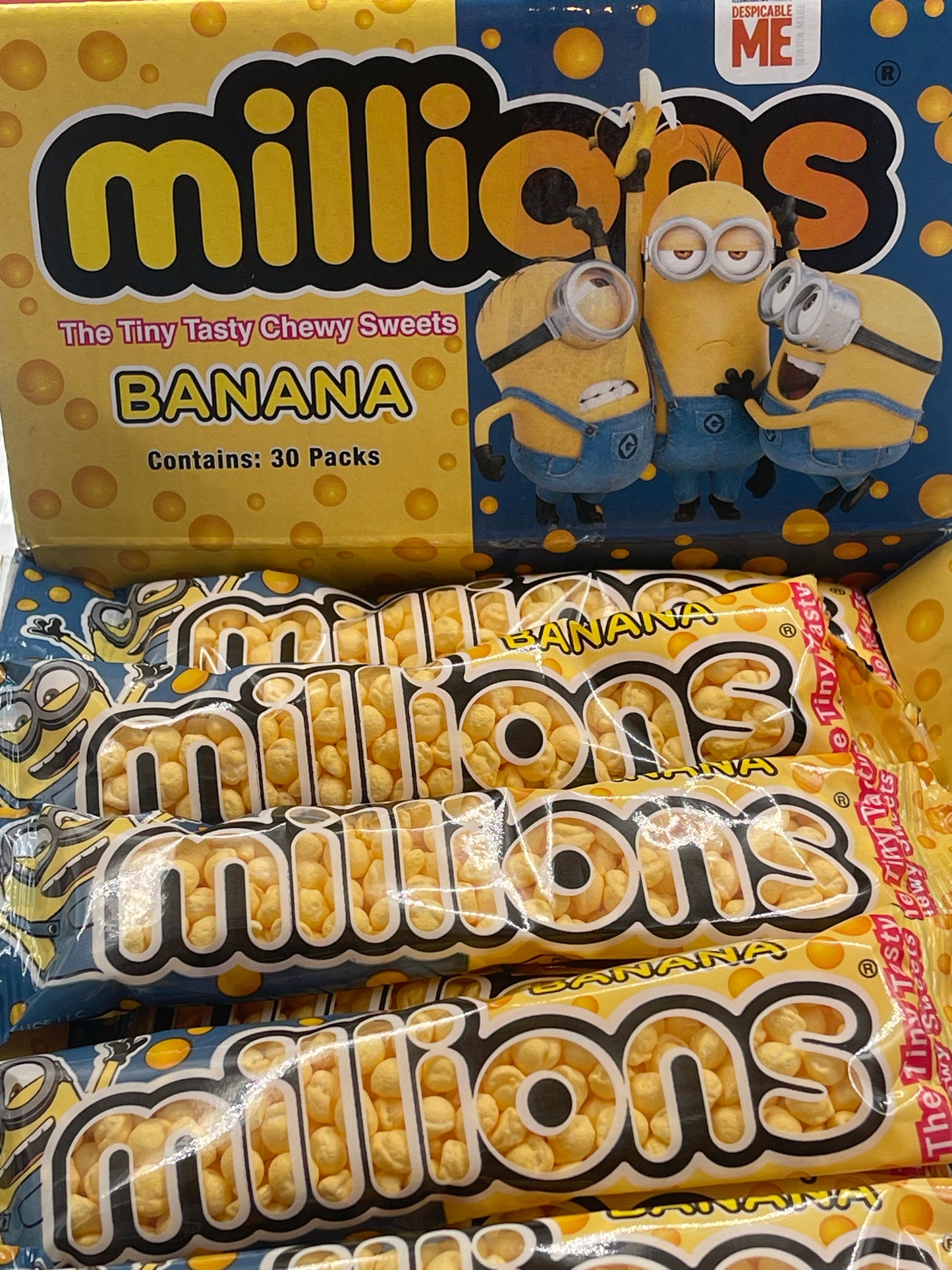 Millions Banana Tubes 40g
