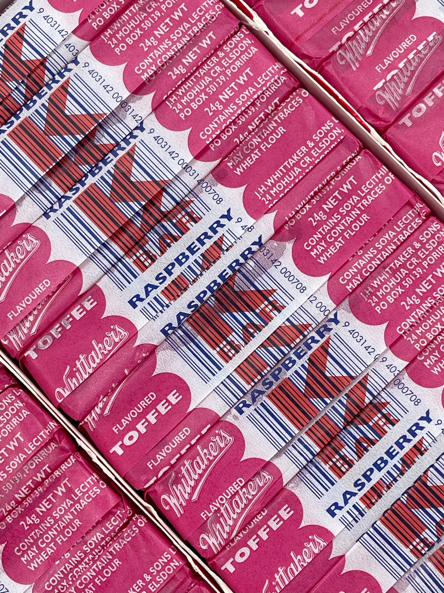 Whittaker’s Raspberry K Bar **FULL BOX SPECIAL ON NOW**