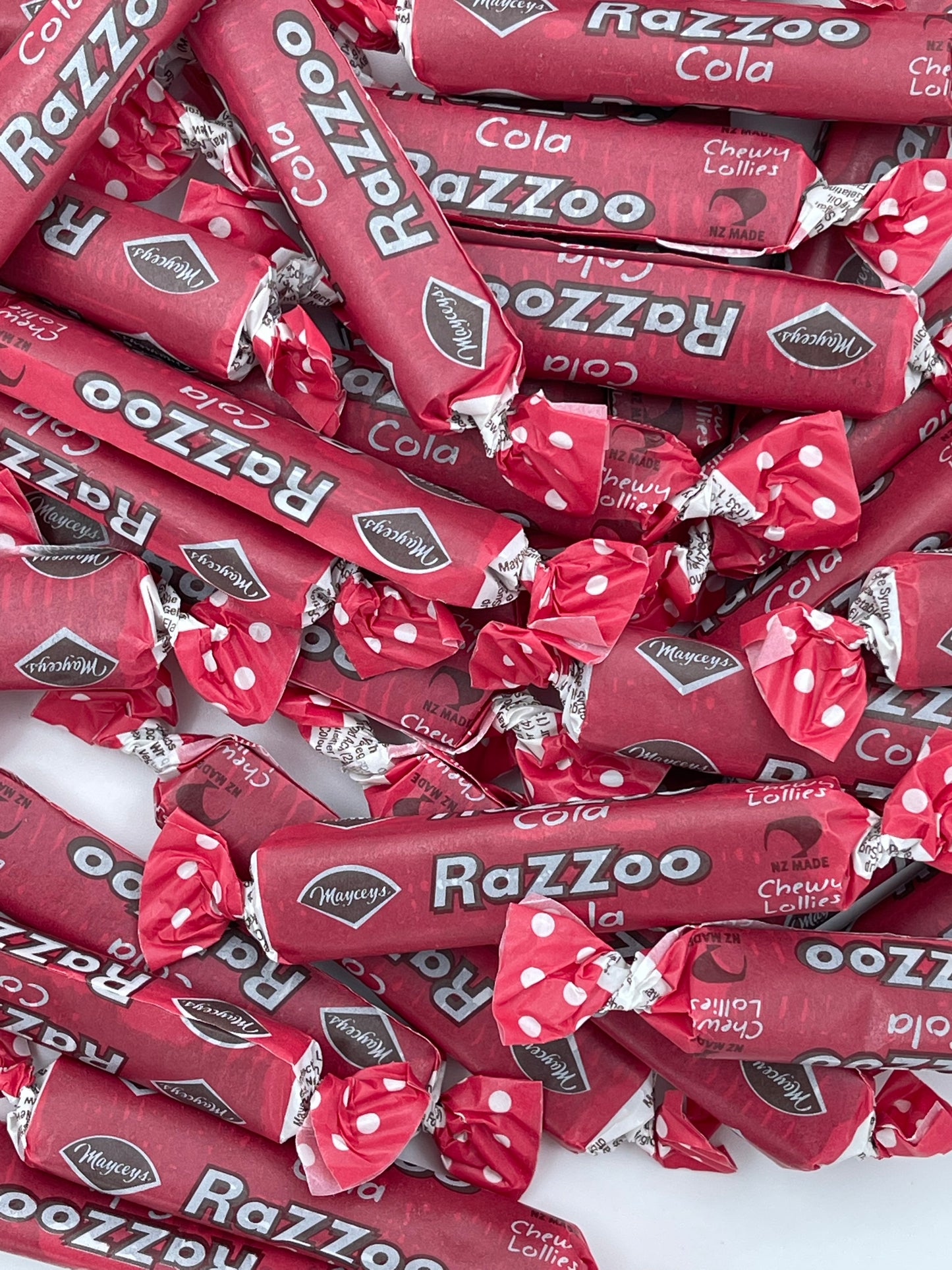 Mayceys Razzoos Cola