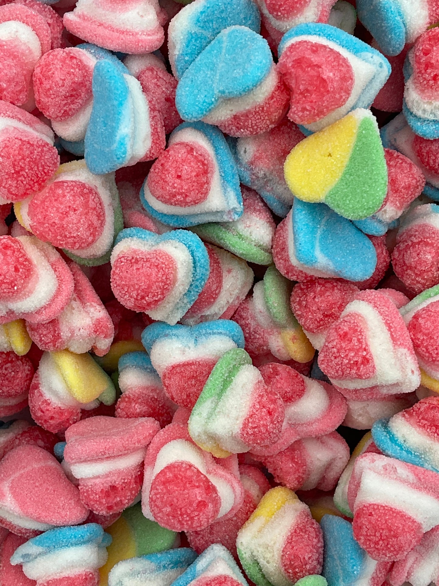 Freeze Dried Triple Hearts