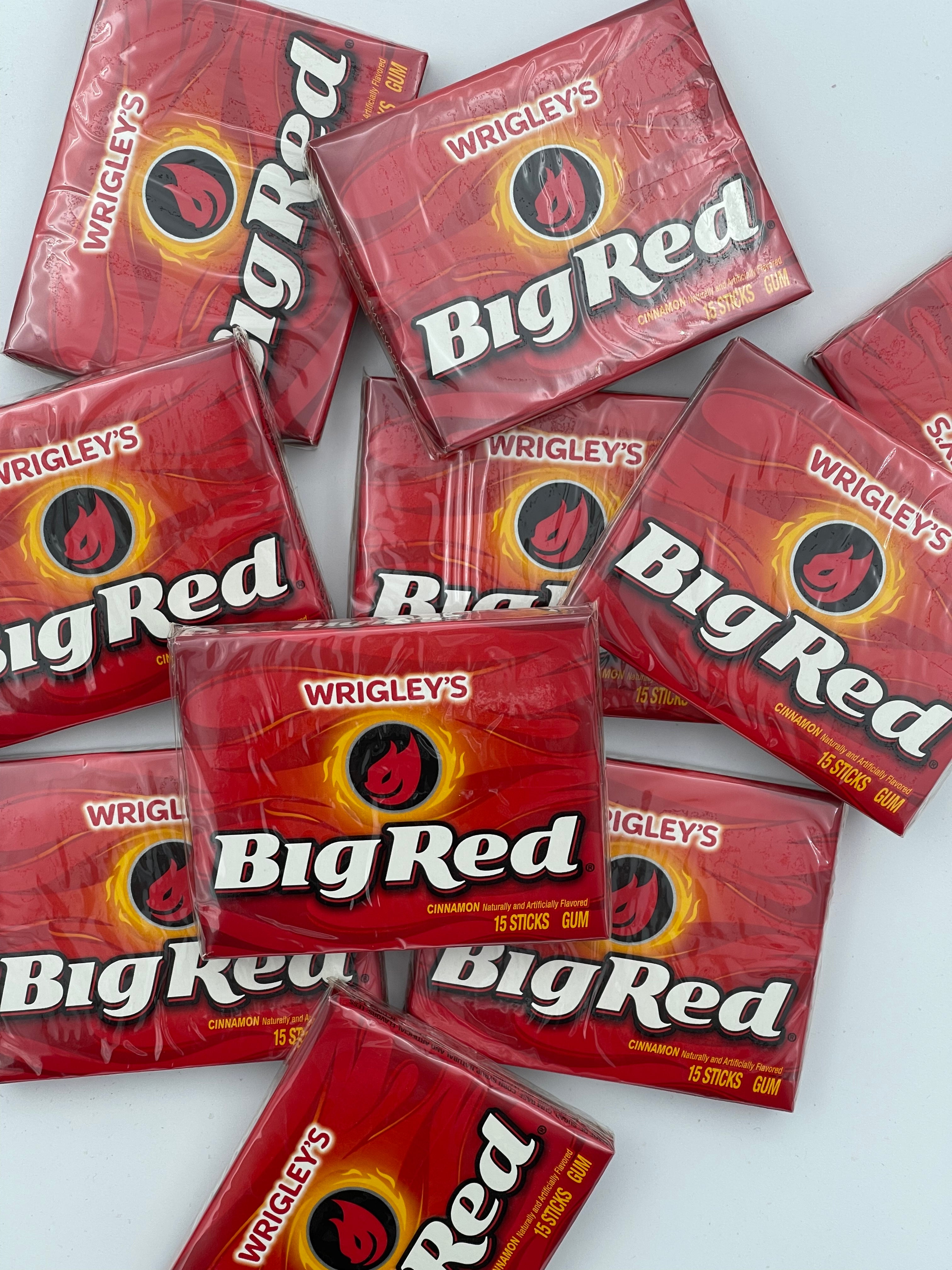 Chewing gum américain : Wrigley Big Red