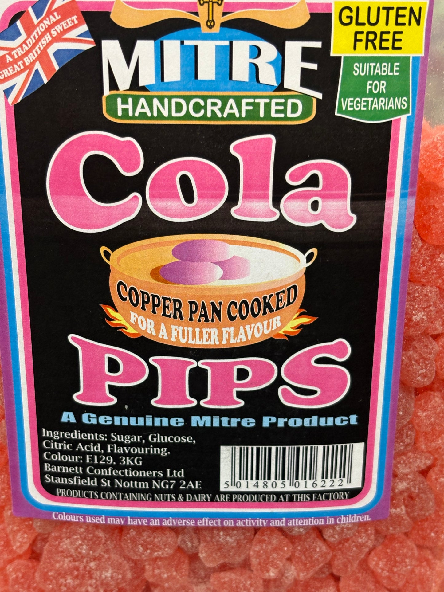 Freeze Dried Cola Pips