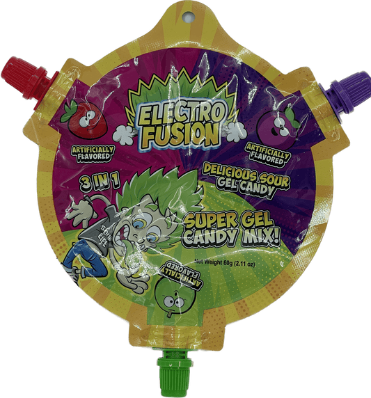Electro Fusion Sour Gel Candy 60g