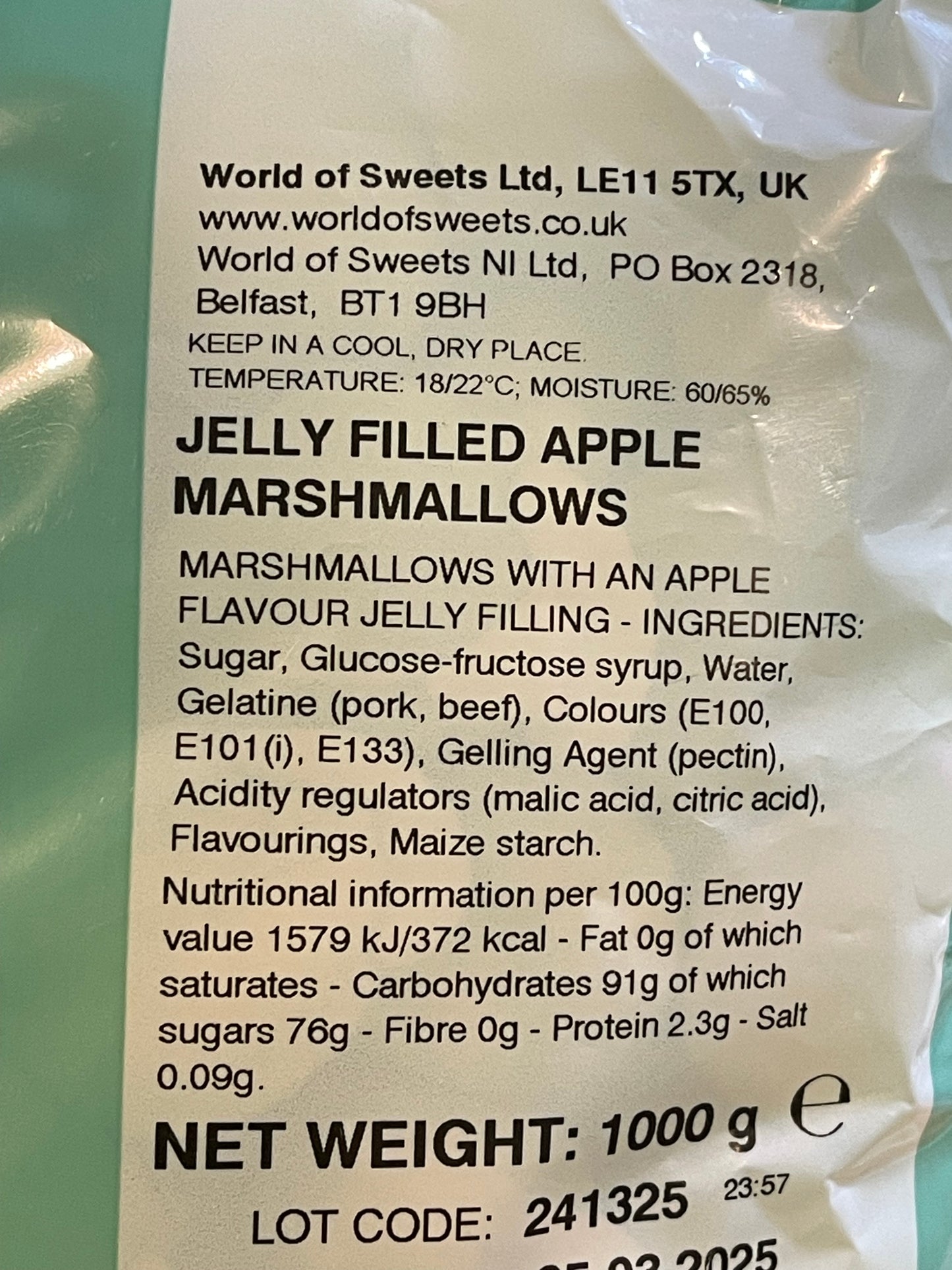 Jelly Filled Marshmallow Mix