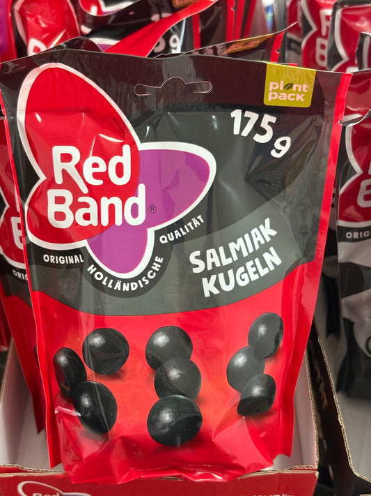 Red Band Salty Licorice 175g