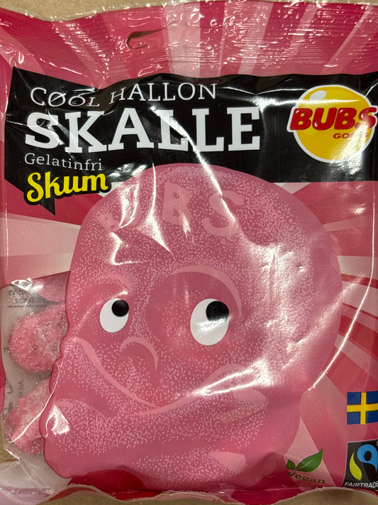 Bubs Cool Raspberry Skulls 90g