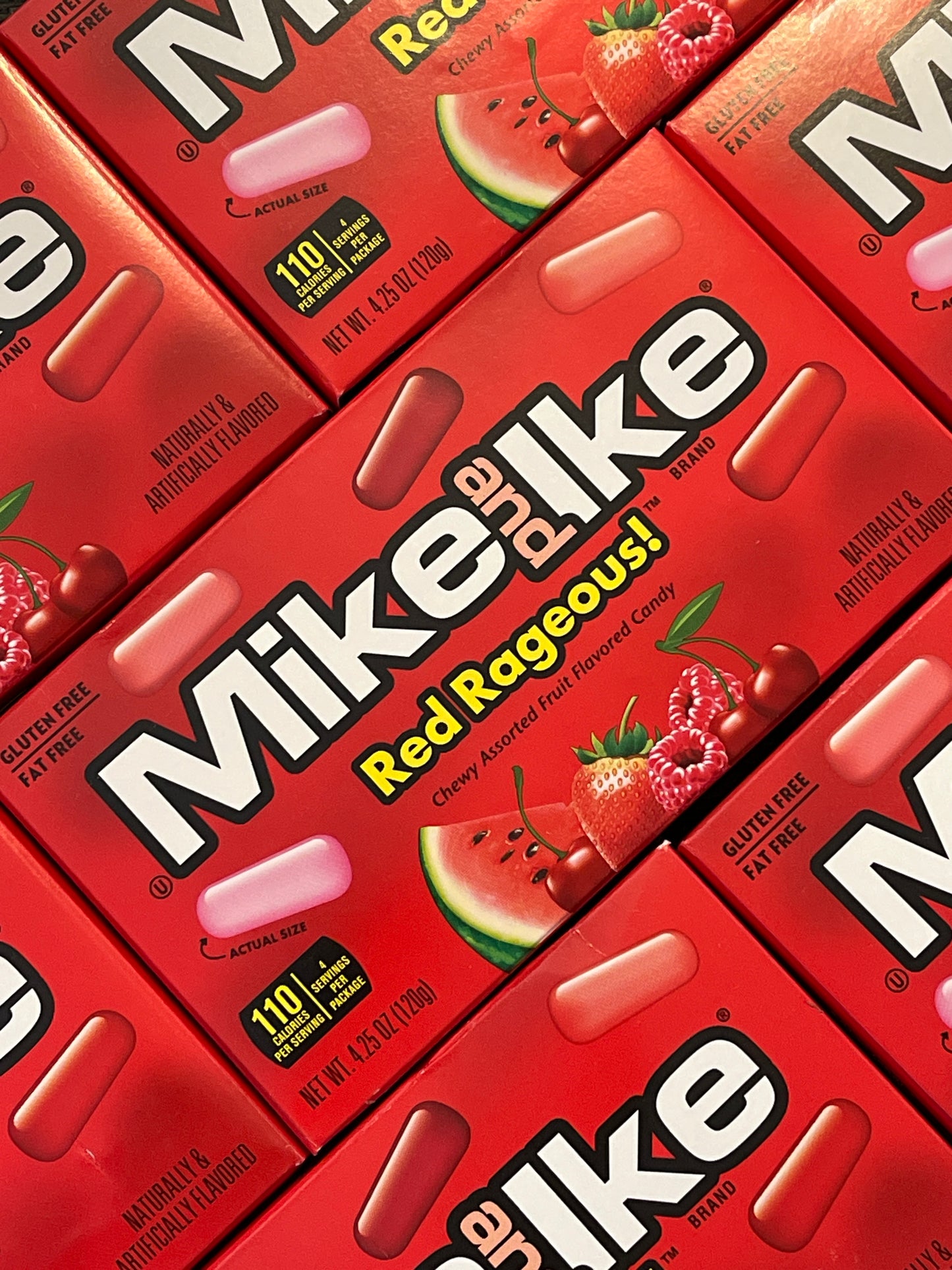 Mike & Ike Red Rageous! Theatre Box 120g