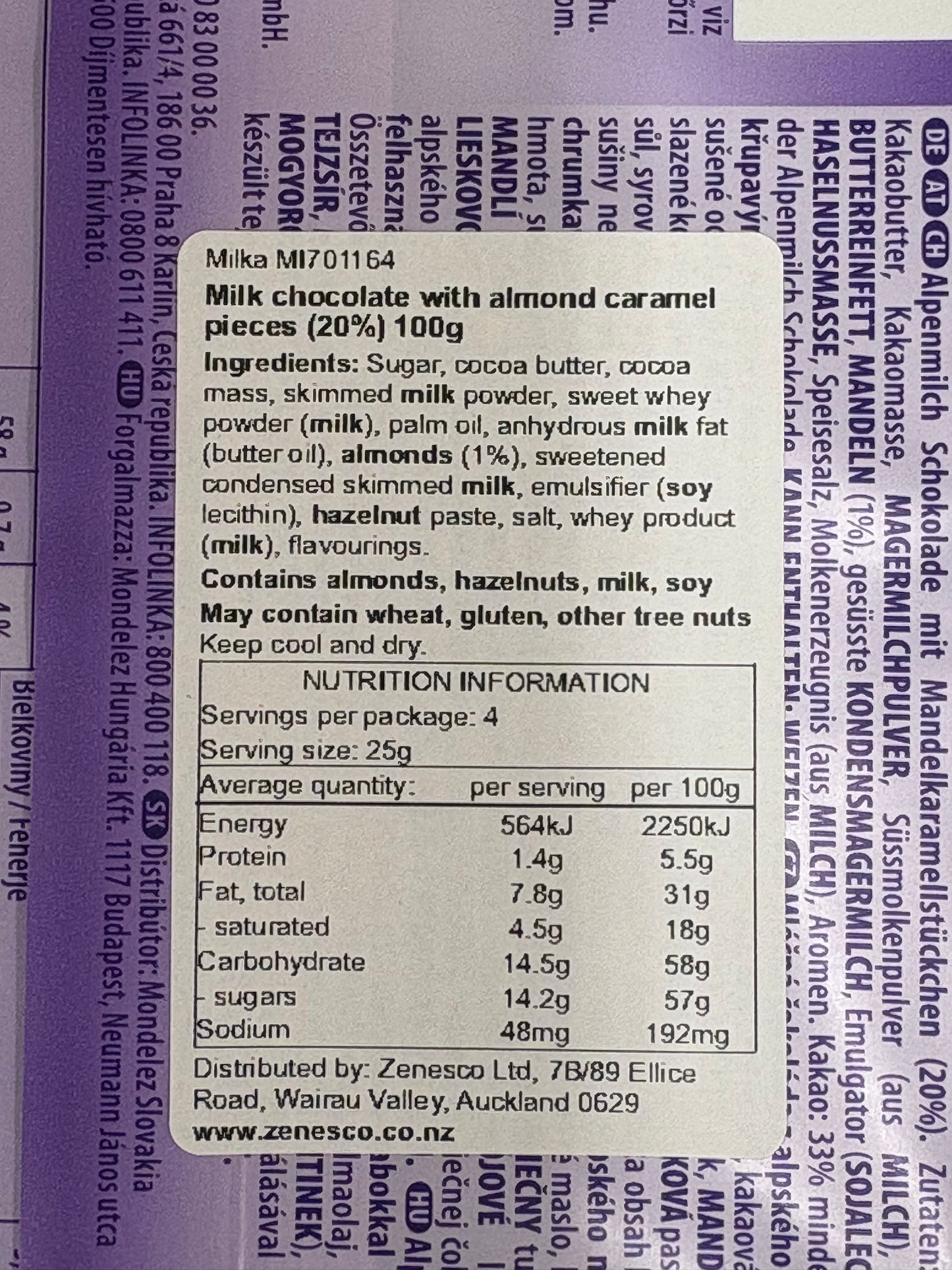 Milka Daim 100g