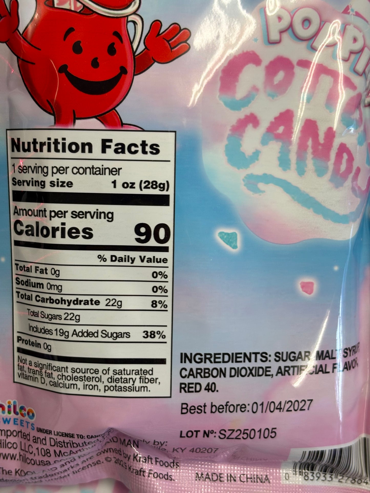 Kool-Aid Popping Cotton Candy