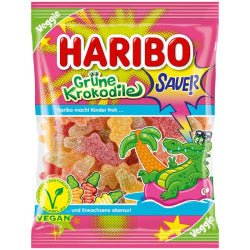 Haribo Grüne Krokodile Sauer 175g