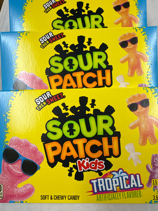 Sour Patch Kids Tropical Theatre Box