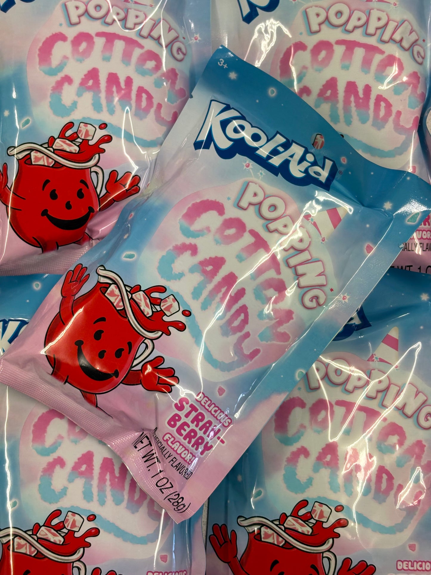 Kool-Aid Popping Cotton Candy