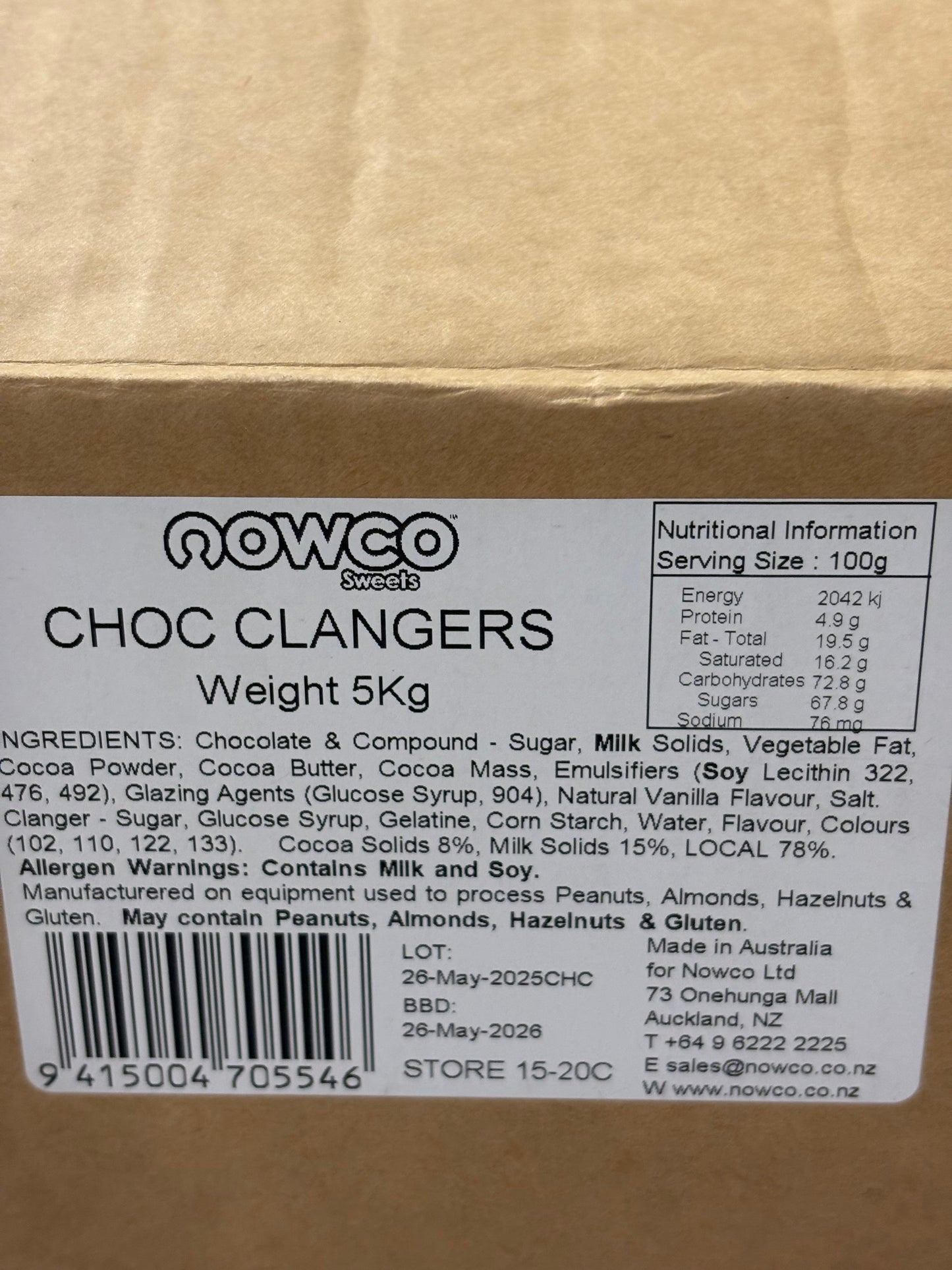 Chocolate Clangers (Clinkers) MORE COMING NEXT WEEK
