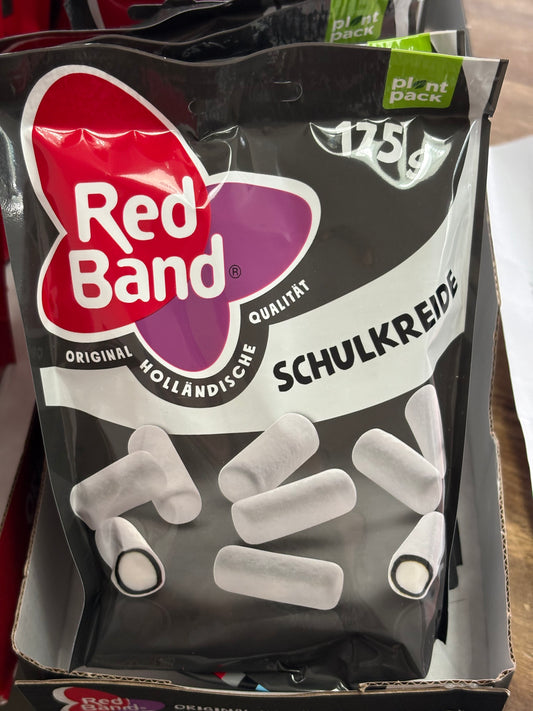 Red Band School Chalk Licorice 175g