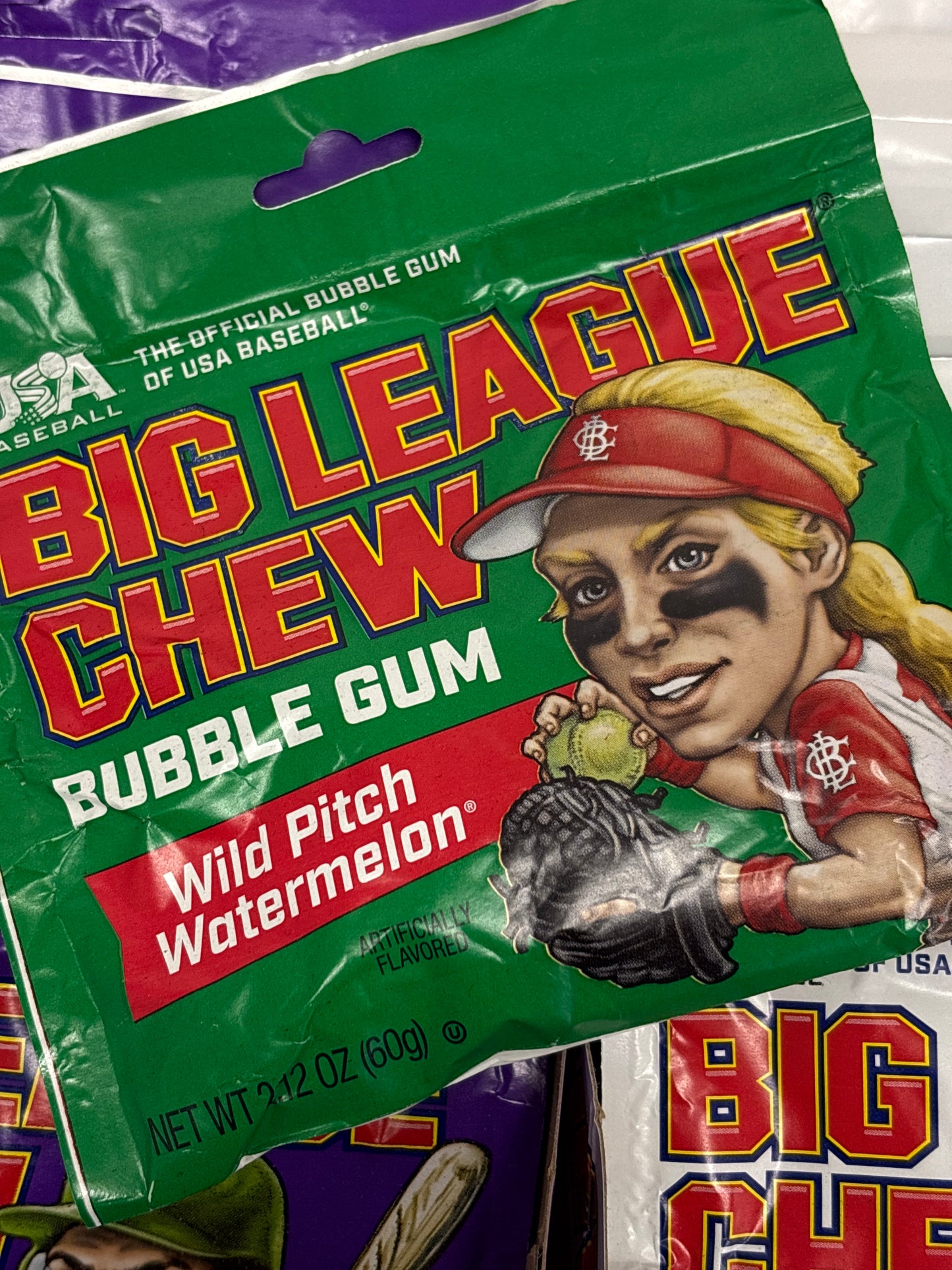 Big League Chew Bubble Gum 60g