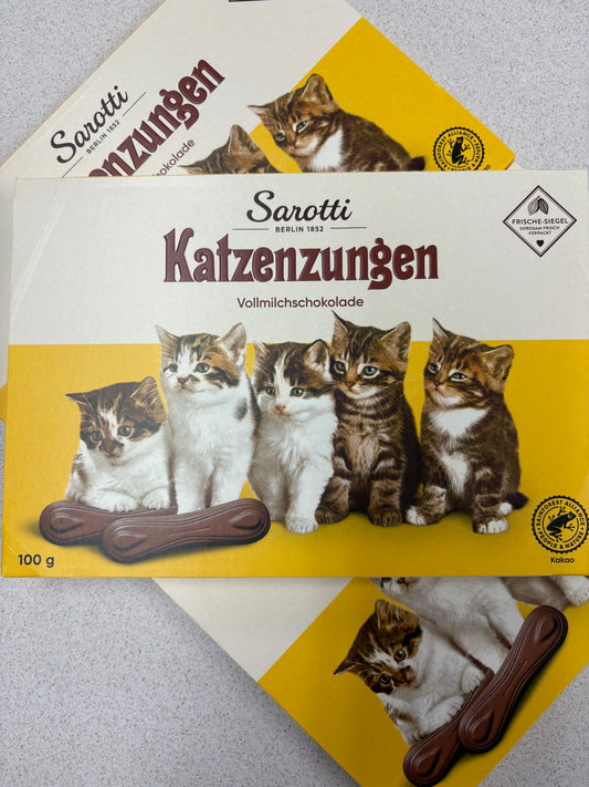 Sarotti Katzenungen (Chocolate Cat Tongues)