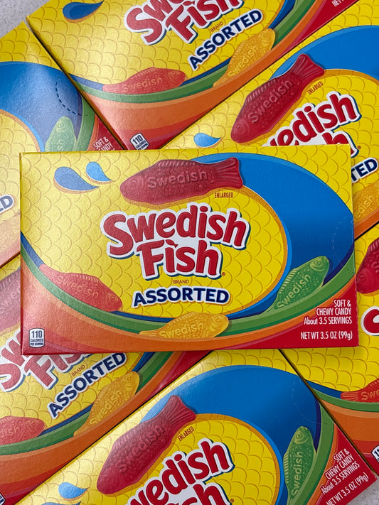 Swedish Fish Assorted Theatre Box 99g