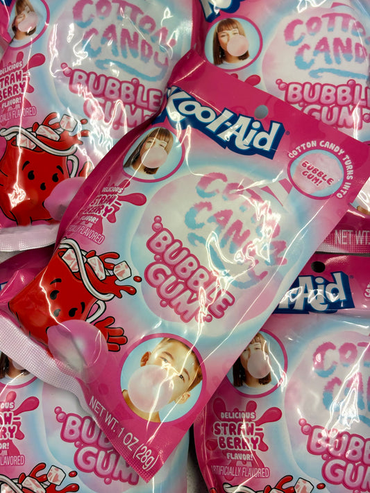 Kool-Aid Cotton Candy Bubblegum 28g