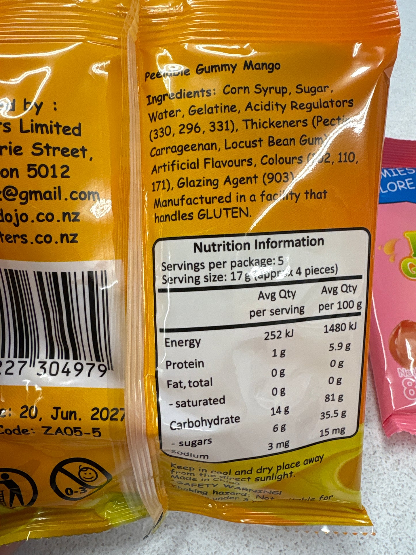 Peelable Gummies 85g