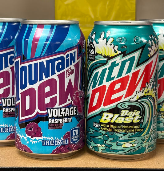 Mountain Dew Baja Blast or Voltage 355ml