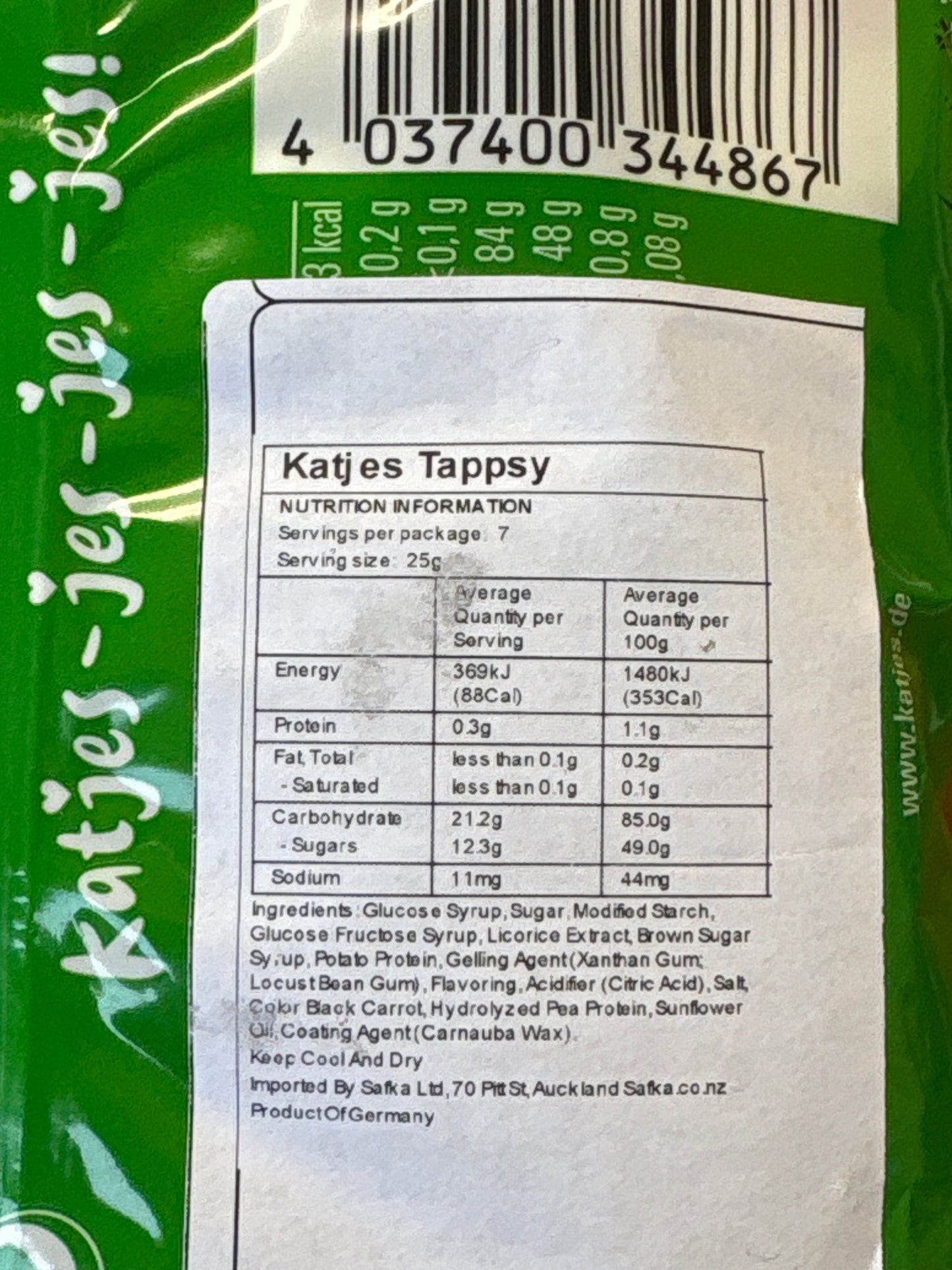 Katjes Tappsy Pandas 175g