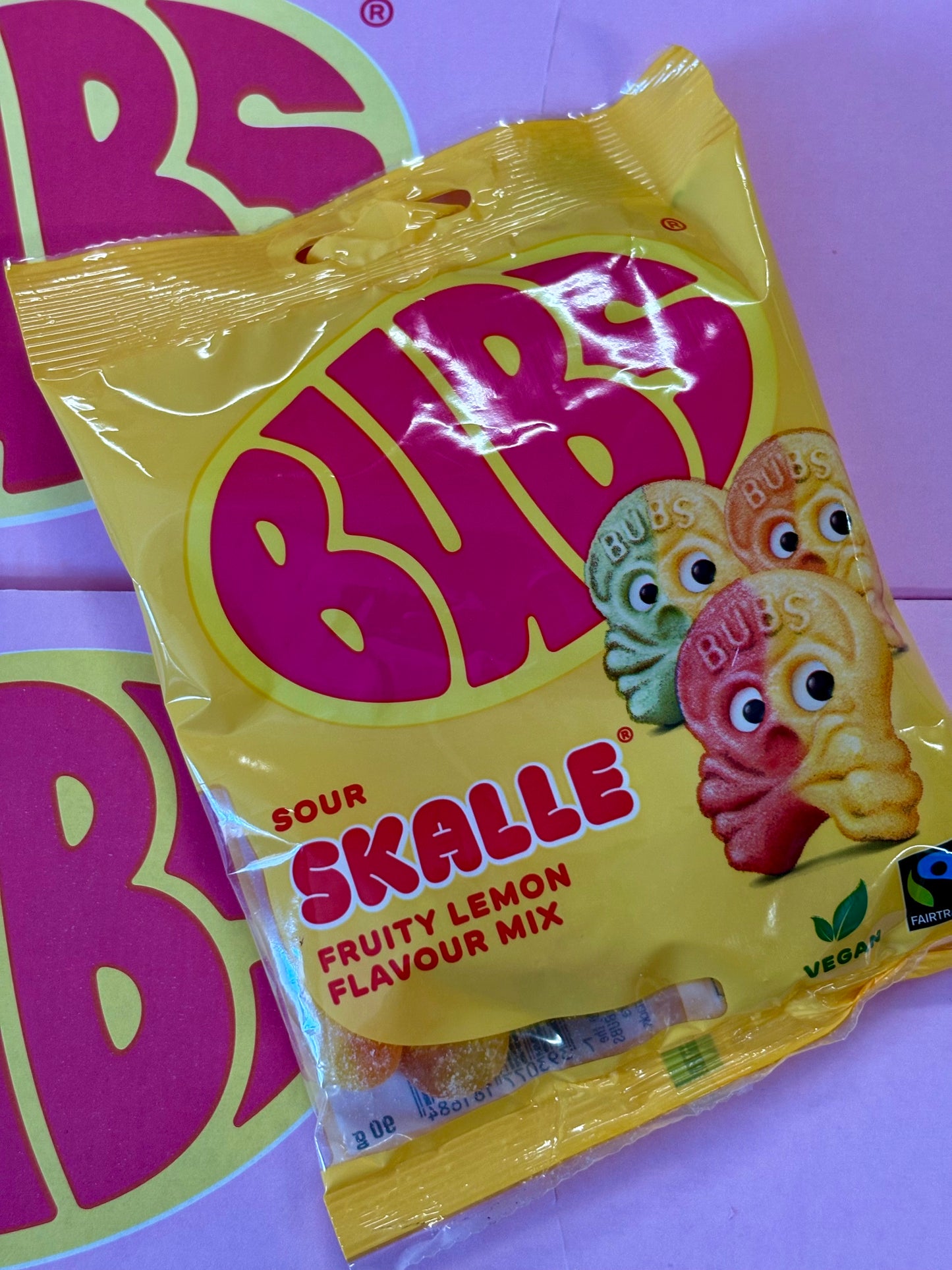 Bubs Sour Skulls 90g