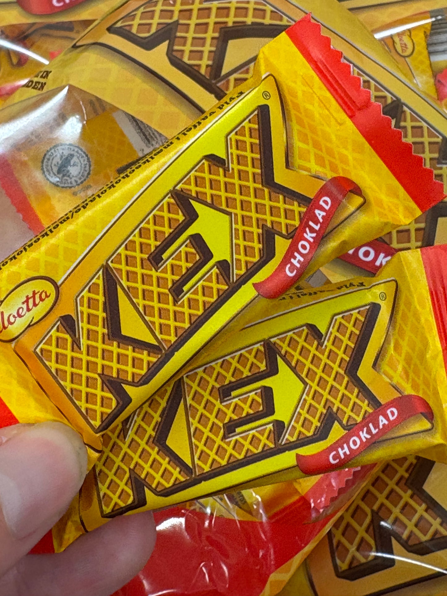 Swedish Cloetta KEX Milk Chocolate Wafer Share Pack 156g REDUCED