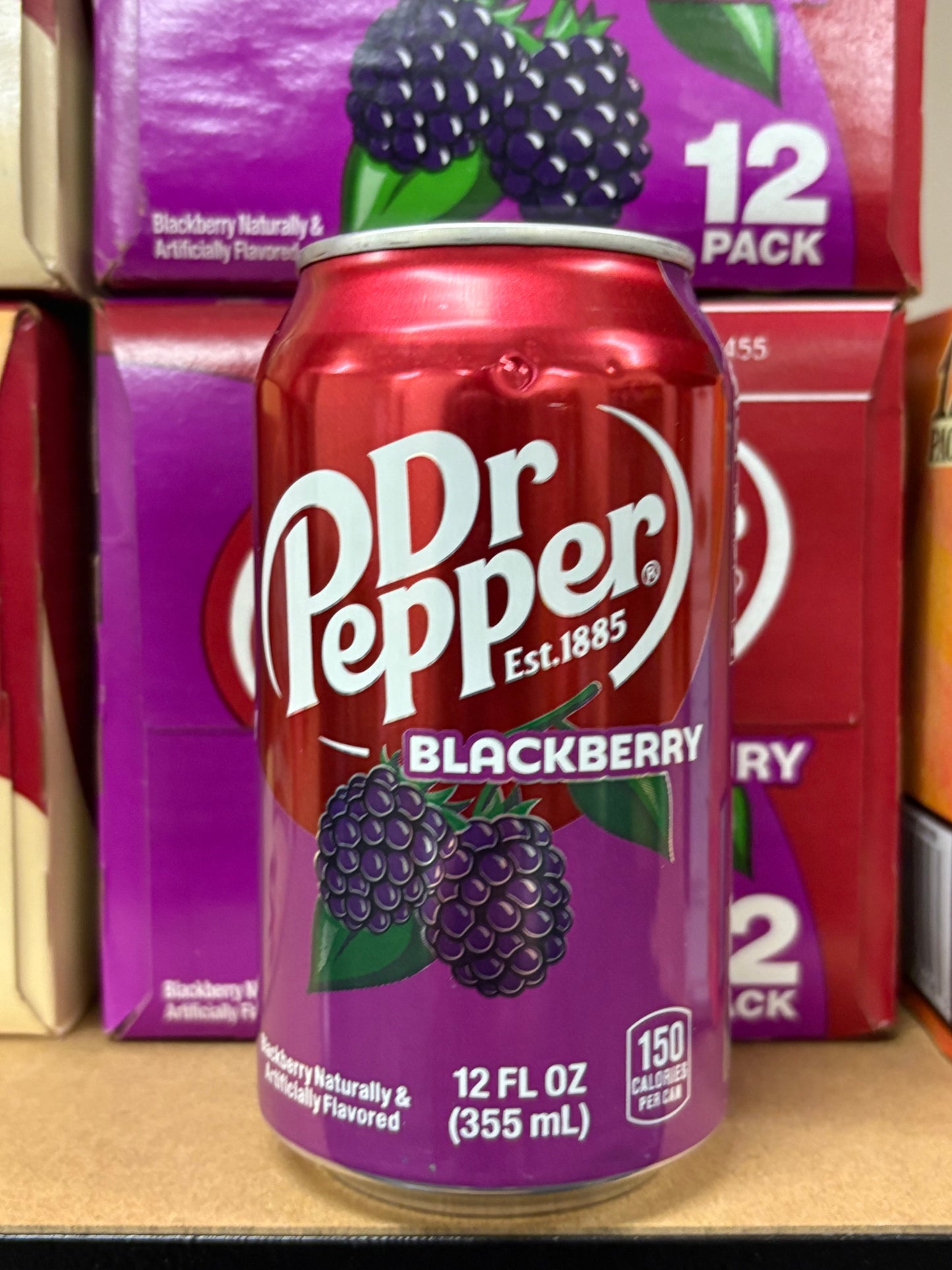 Dr Pepper Blackberry 355ml