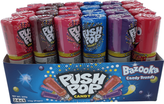 Push Pops assorted flavours 15g