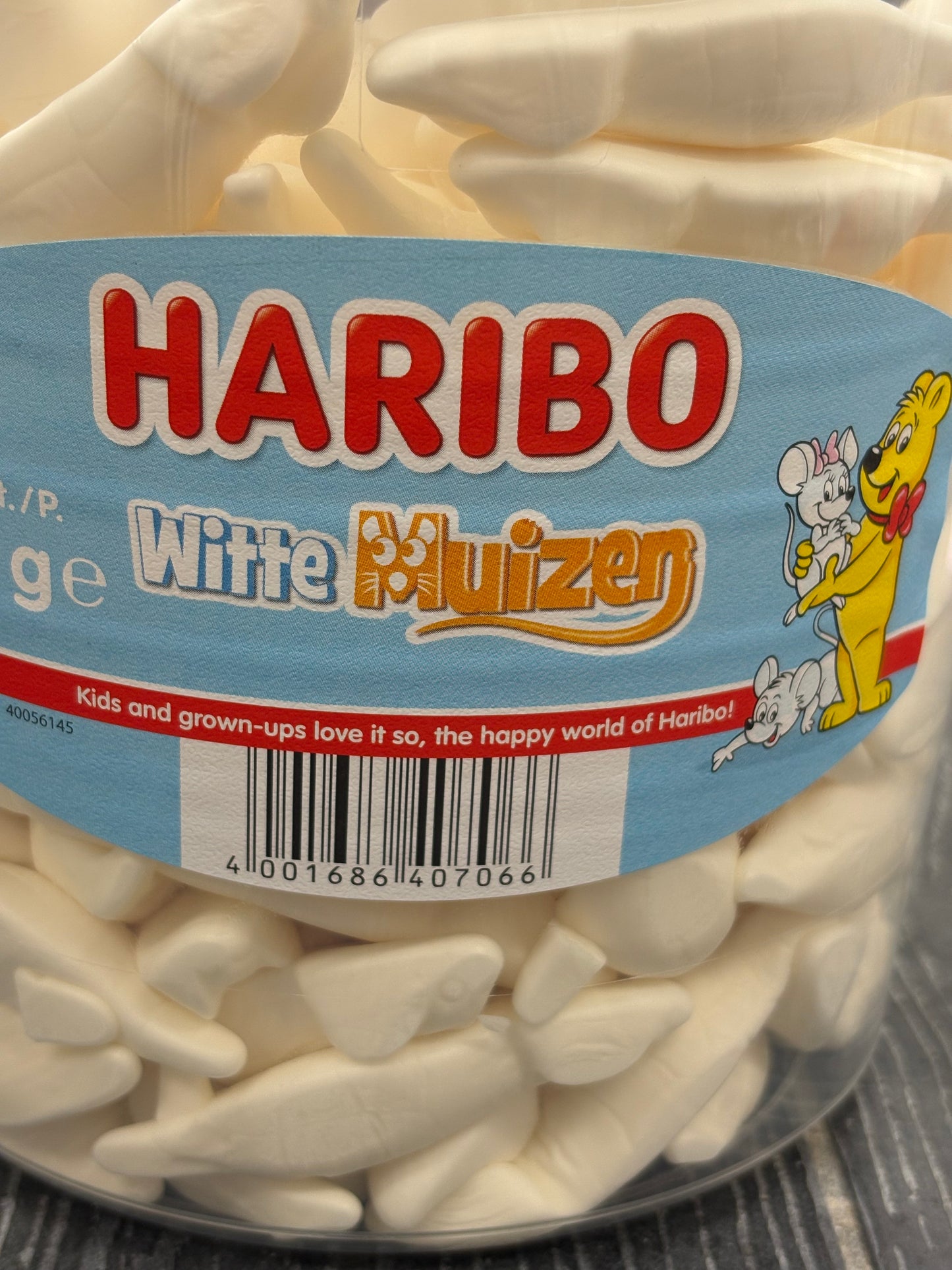 Haribo White Foam Mice