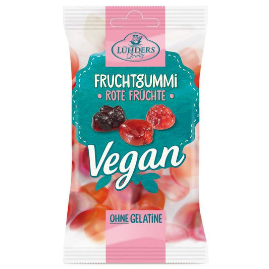 Lühders Red Fruit Gummies 80g