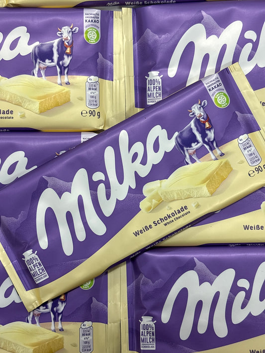 Milka White Chocolate 90g SPECIAL